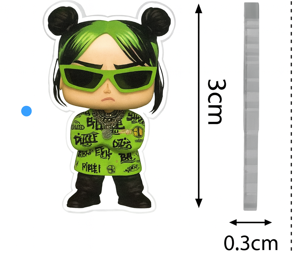 Eillish Pops - Billie Advent 24 Day Countdown Calendar 24 Pops!